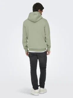 ONSCERES HOODIE SWEAT NOOS iceberg green
