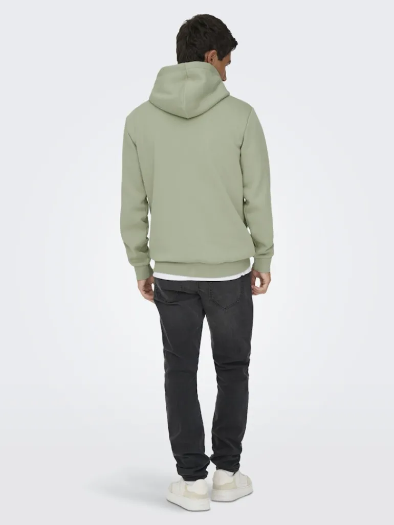 ONSCERES HOODIE SWEAT NOOS iceberg green