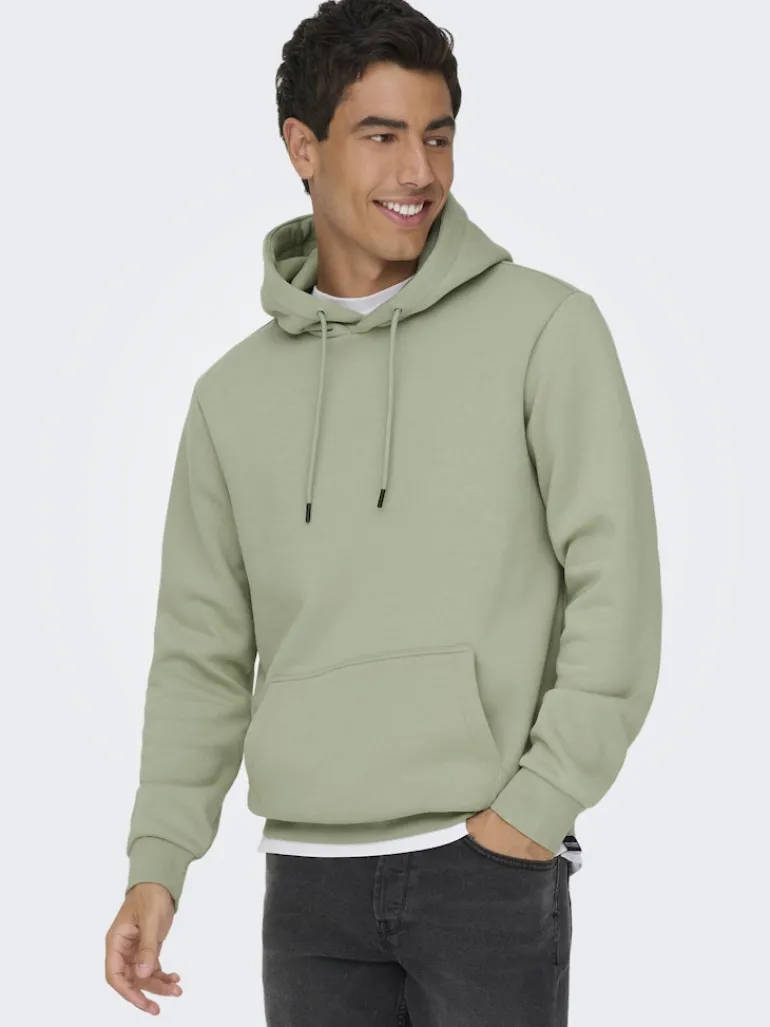 ONSCERES HOODIE SWEAT NOOS iceberg green
