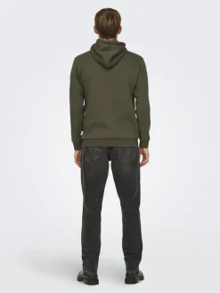 ONSCERES HOODIE SWEAT NOOS major brown