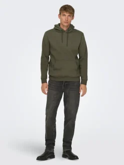 ONSCERES HOODIE SWEAT NOOS major brown