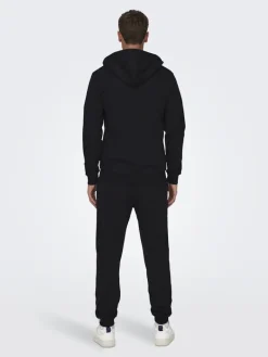 ONSCERES ZIP THR. HOODIE SWEAT NOOS black