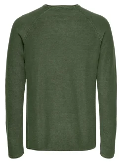 ONSDEXTOR 12 WASH RAGLAN KNIT olive night
