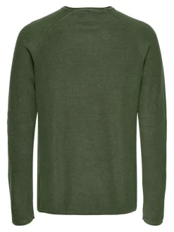ONSDEXTOR 12 WASH RAGLAN KNIT olive night