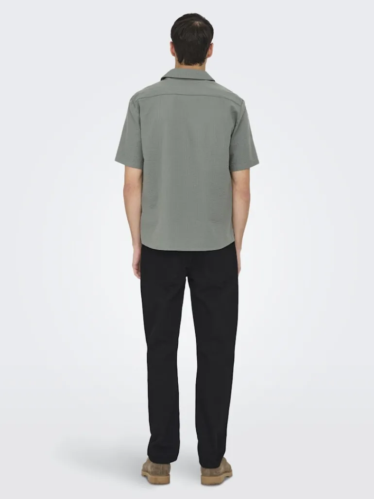 ONSEYE RESORT SEERS 0009 SHIRT NOOS castor gray
