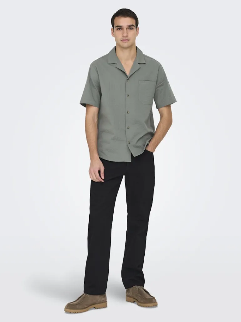 ONSEYE RESORT SEERS 0009 SHIRT NOOS castor gray