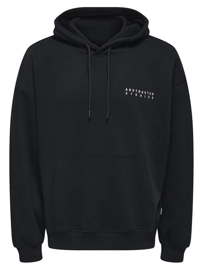 ONSGALLERY VTG HOODIE black