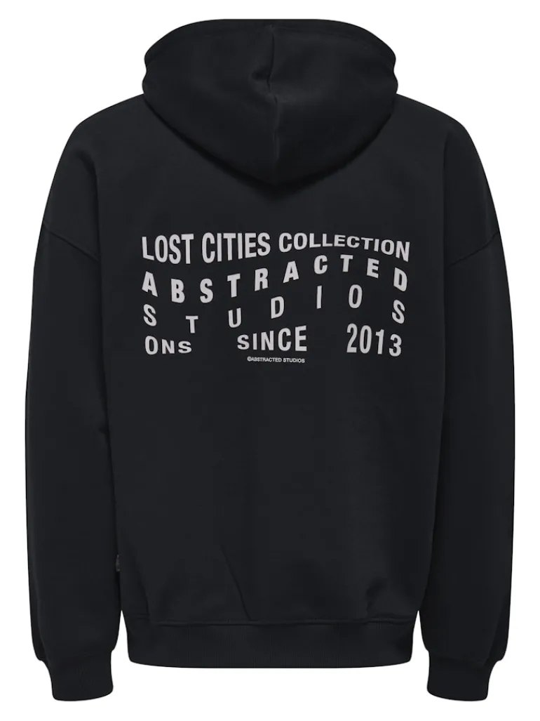 ONSGALLERY VTG HOODIE black