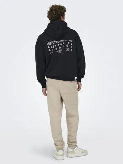 ONSGALLERY VTG HOODIE black