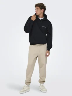 ONSGALLERY VTG HOODIE black