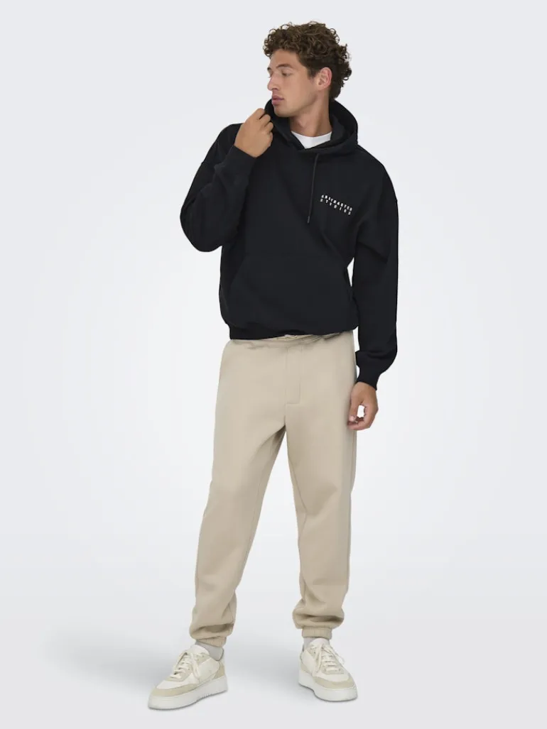 ONSGALLERY VTG HOODIE black
