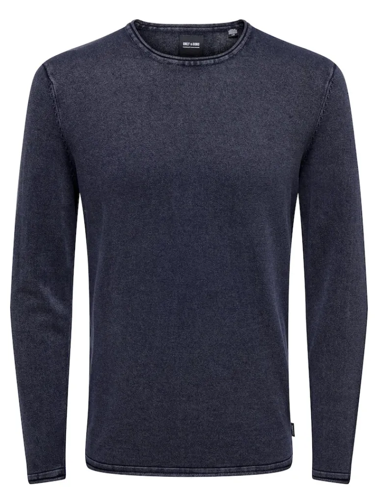 ONSGARSON 12 WASH CREW KNIT dress blues