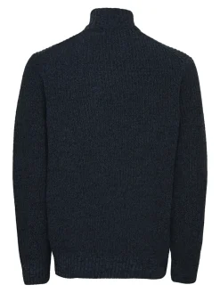ONSJOIN REG LS HIGH NECK KNIT CAMP dark sapphire