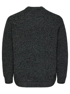 ONSJOIN RLX LS RAGLAN KNIT black