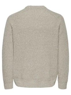 ONSJOIN RLX LS RAGLAN KNIT silver lining