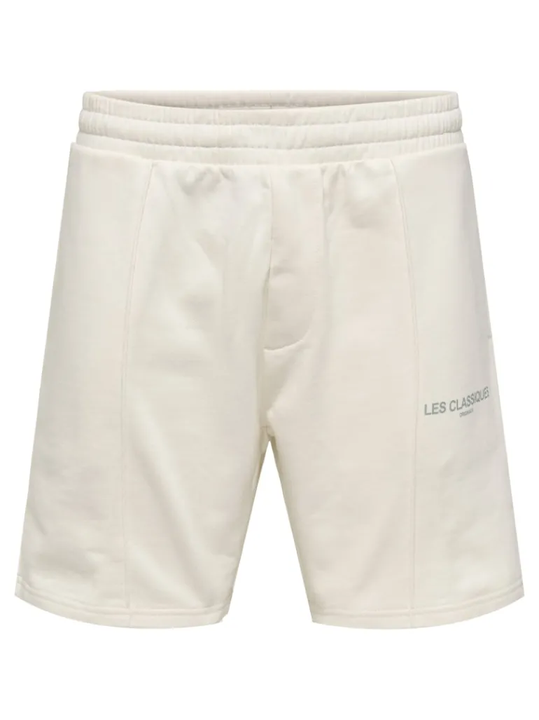 ONSLES CLASSIQUES REG PIN TUCK SHORTS egret