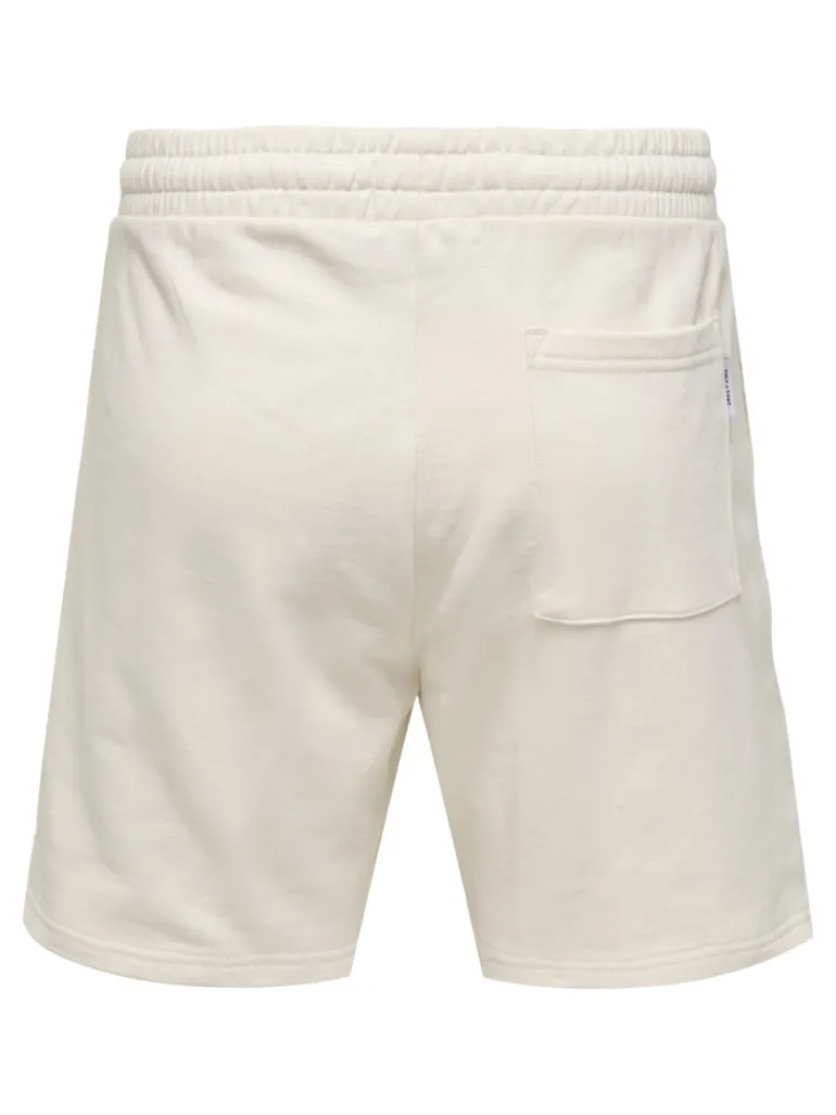 ONSLES CLASSIQUES REG PIN TUCK SHORTS egret