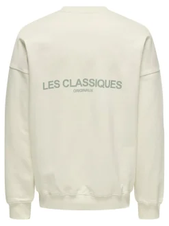 ONSLES CLASSIQUES RLX CREWNECK egret