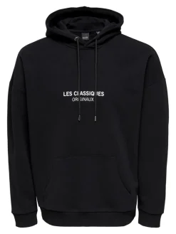 ONSLESCLASSIQUES RLX HOODIE SWEAT CS black