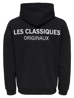 ONSLESCLASSIQUES RLX HOODIE SWEAT CS black