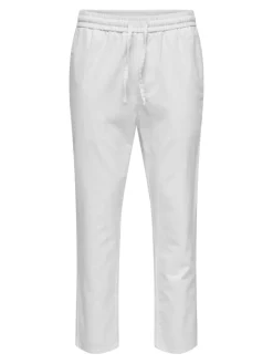ONSLINUS CROP 0007 COT LIN PNT NOOS bright white