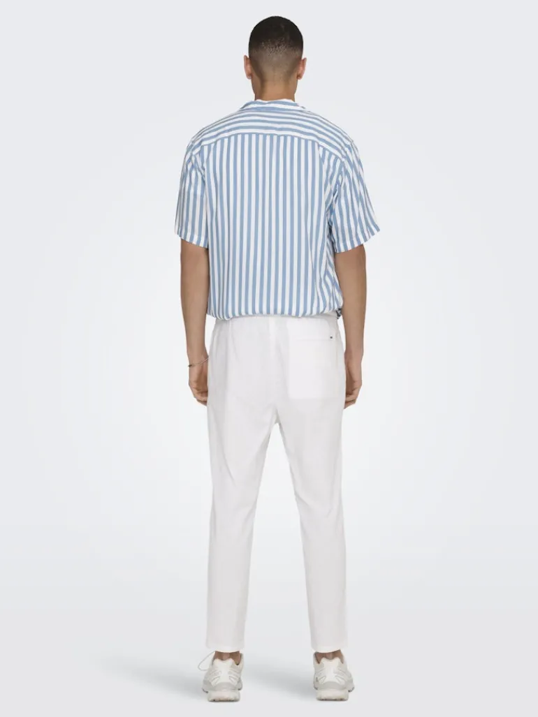 ONSLINUS CROP 0007 COT LIN PNT NOOS bright white
