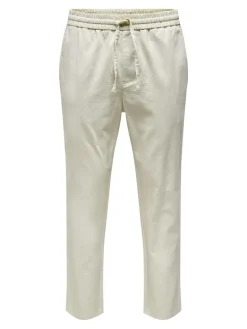 ONSLINUS CROP 0007 COT LIN PNT NOOS silver lining