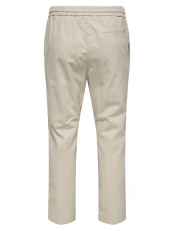 ONSLINUS CROP 0007 COT LIN PNT NOOS silver lining