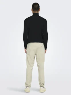 ONSLINUS TAP CORDUROY 0185 PANT NOOS silver lining