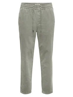 ONSLINUS TAP CORDUROY 0185 PANT NOOS castor gray