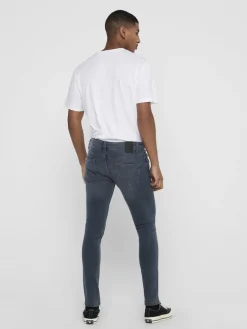 ONSLOOM LIFE SLIM GREY PK 7090 NOOS grey denim2