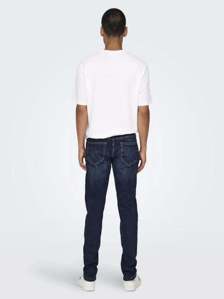 ONSLOOM SLIM DB 6749 MAT DNM NOOS dark blue denim