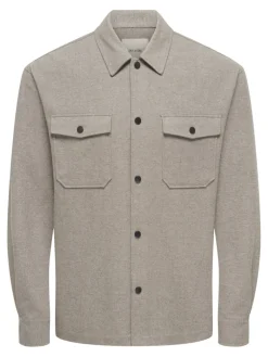 ONSMARK BRUSHED 0353 OVERSHIRT NOOS falcon