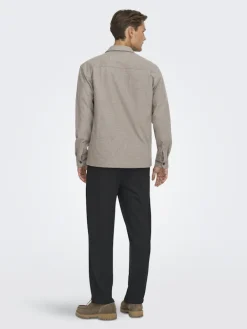 ONSMARK BRUSHED 0353 OVERSHIRT NOOS falcon
