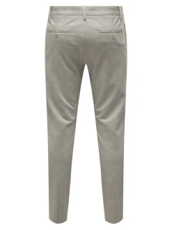 ONSMARK SLIM CHECK 020919 PANT NOOS chinchilla