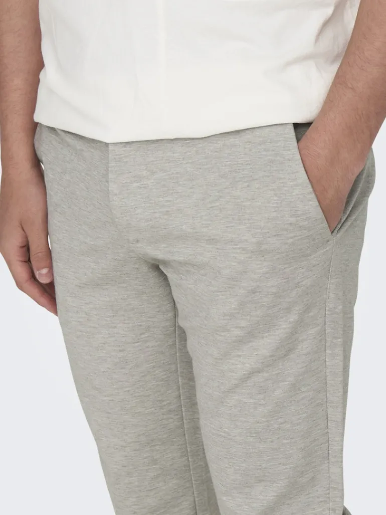 ONSMARK SLIM TAP 0209 MELANGE PANT NOOS chinchilla