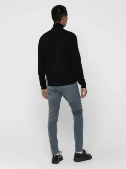 ONSMIKKEL 12 SOFT HIGH NECK KNIT black