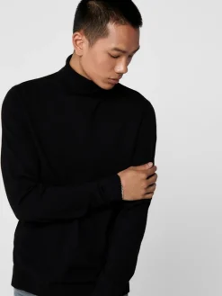 ONSMIKKEL 12 SOFT HIGH NECK KNIT black