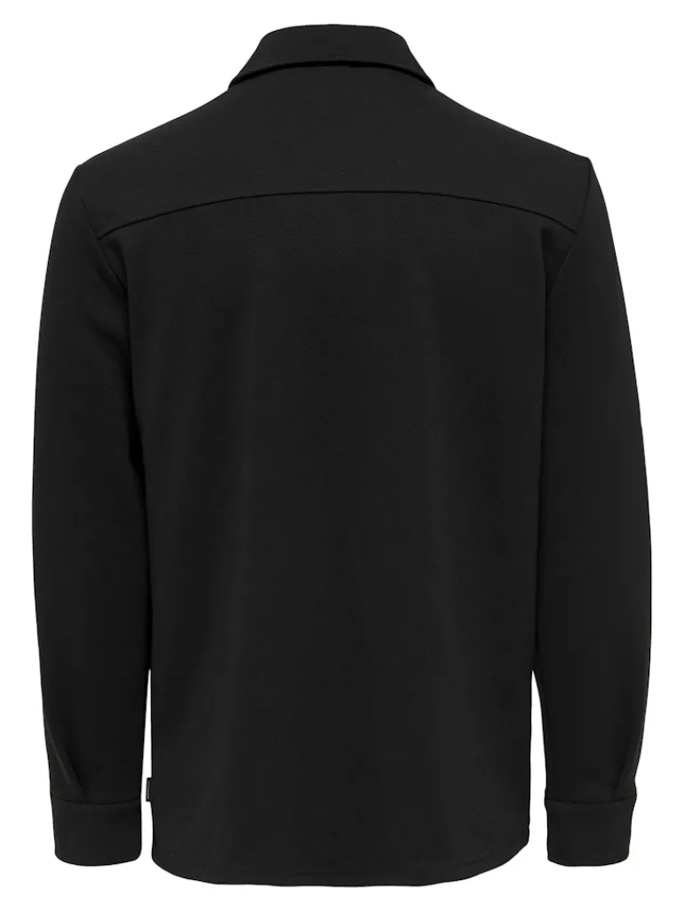 ONSNEWKODYL OVERSHIRT SWEAT NOOS black