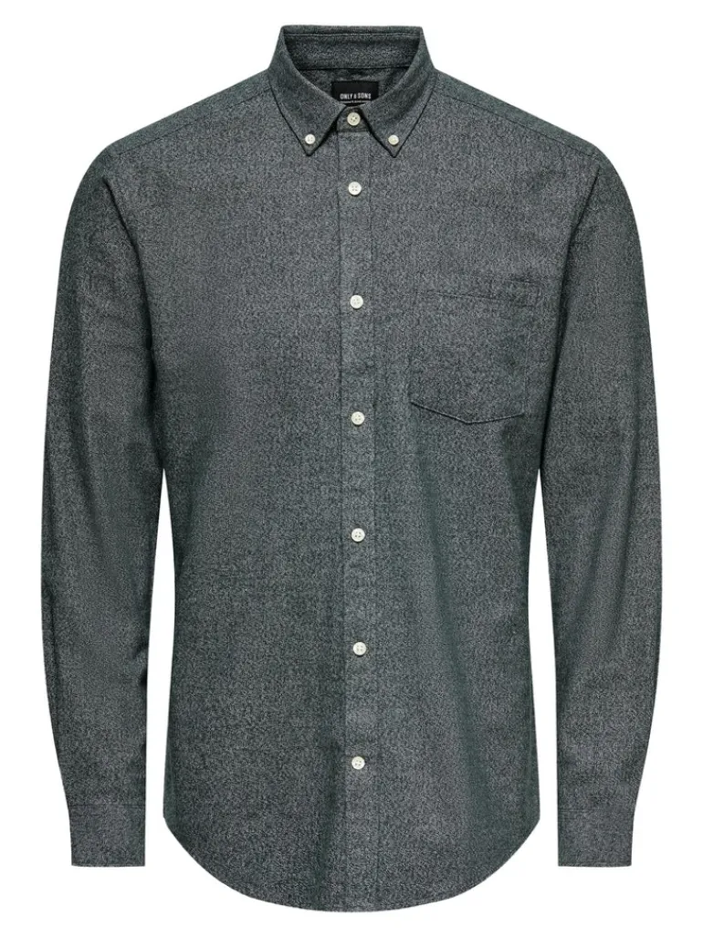 ONSNIKO LS MELANGE SHIRT peat