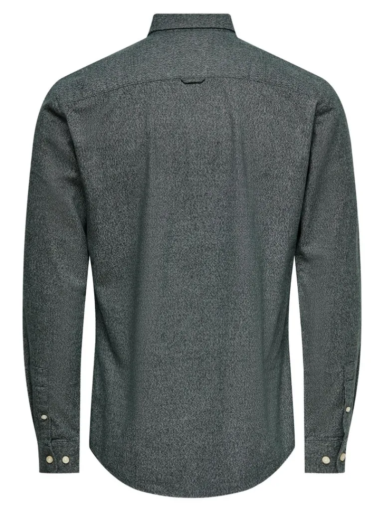 ONSNIKO LS MELANGE SHIRT peat