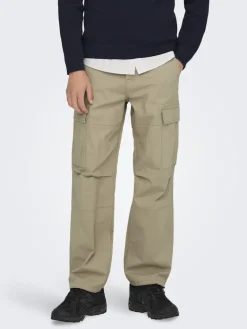 ONSRAY LIFE 0020 RIBSTOP CARGO PANT NOOS chinchilla