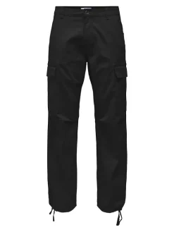 ONSRAY LIFE 0020 RIBSTOP CARGO PANT NOOS black
