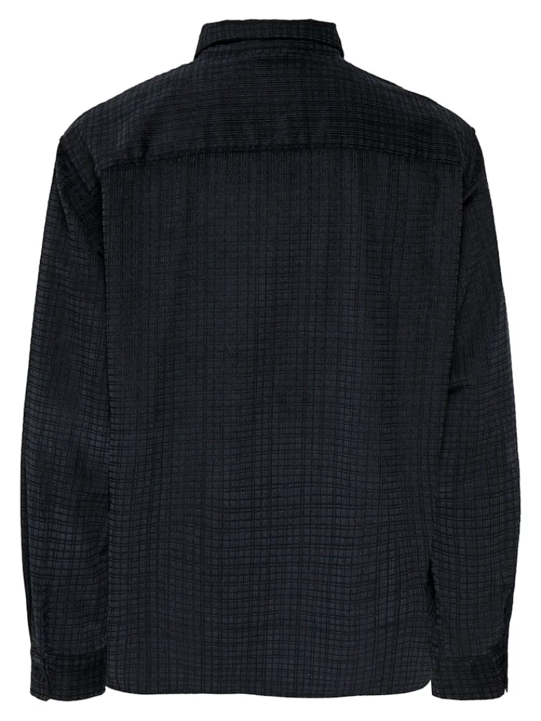 ONSWALEED CORDUROY OVERSHIRT 0345 NOOS jet black