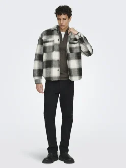 ONSZACK OVERSHIRT OTW NOOS black