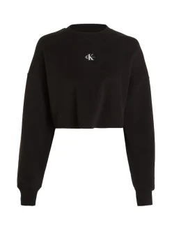 OPEN BACK CREW NECK ck black