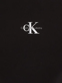 OPEN BACK CREW NECK ck black