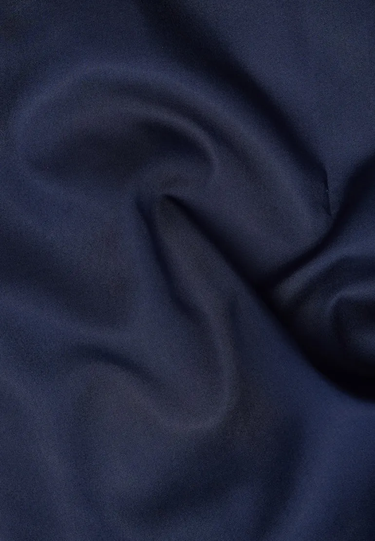 Original Shirt Popeline Kurzarm navy