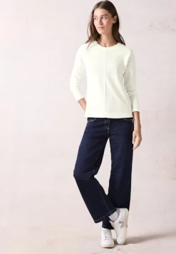 Ottoman-Shirt vanilla white
