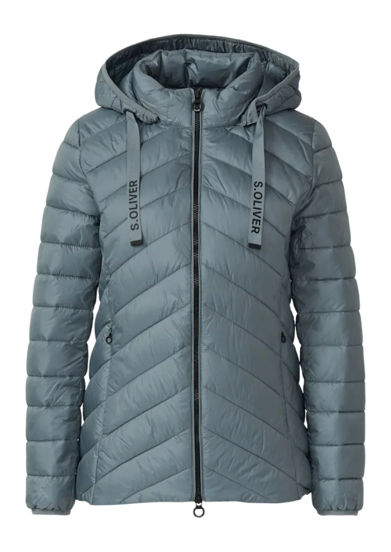 Outdoor-Jacke petrol